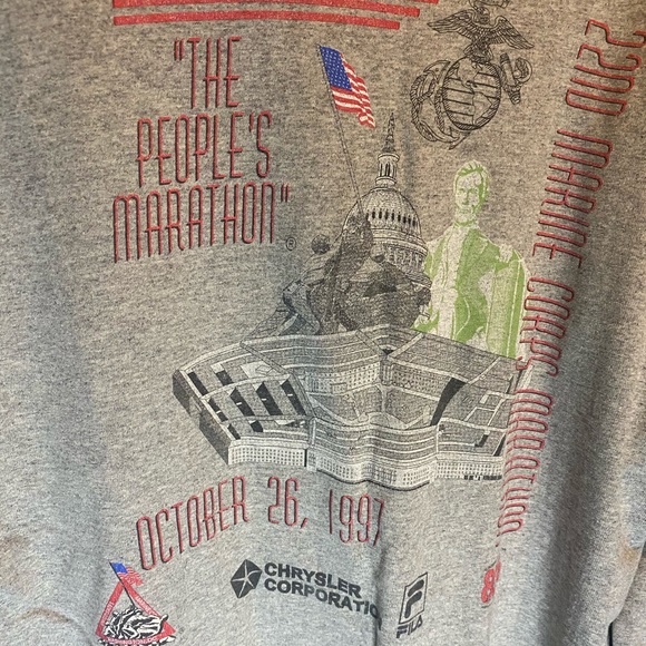 1997 vintage marine corps shirt - Picture 6 of 7